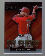 2022 Panini Select - En Fuego Joey Votto #EF21