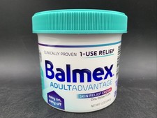 Balmex Adult Care Rash Cream 12oz. Skin Protection Cream, 11.3  Zinc Oxide