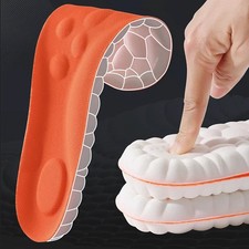 1 Pair Sport Insoles Soft Shock Absorption Arch Support Breathable Pads - NEW