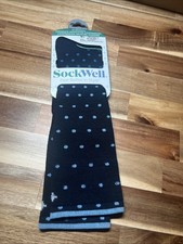 Sockwell Women's Moderate Graduated Compression Socks M-L Navy On The Spot