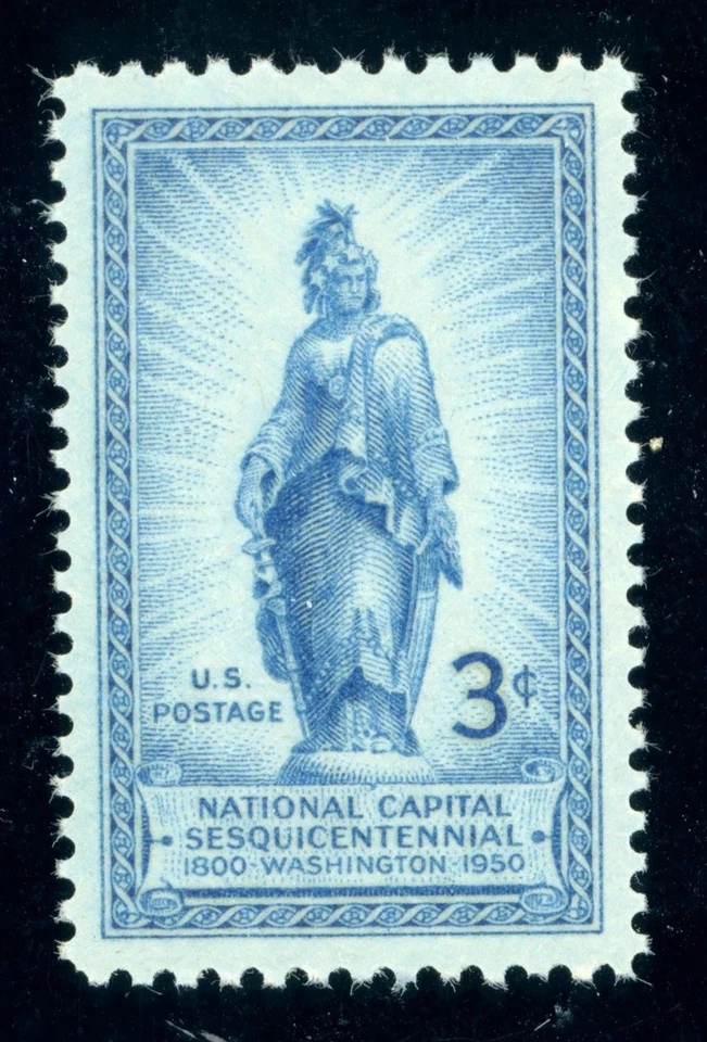 NATIONAL CAPITAL STATUE OF FREEDOM Block of 12 #989 - Image 2 of 2
