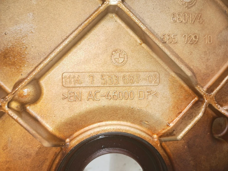 '06-'10 BMW 650i lower Timing Cover OEM 6 Month Warranty! - Изображение 3 из 4