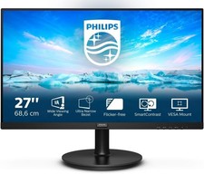 Monitor Philips 271V8L/00 27 Pollici FHD 1920x1080 75Hz HDMI VGA LED Nero
