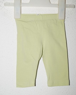 gelbgrüne 3/4 Leggings Gr.74/80 impidimpi