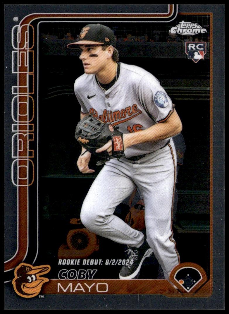 2025 Topps Chrome Update #USC94 Coby Mayo