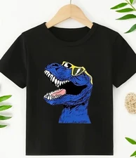 super cool dinosaur shirt in 4- 5 Youth