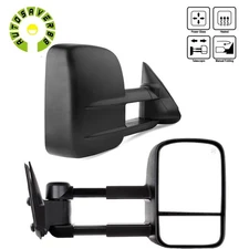 L+R Power Heated Tow Mirrors for 1999-2002 Chevy Silverado Sierra 1500 2500 3500