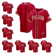 Men's Rangers Red 2026 City Connect Stadium All Stitched Baseball Jersey S-3XL