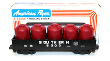 American Flyer Lionel 4-9303 S Gauge Southern Gondola w Cannisters LNIB USA 1984