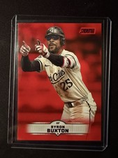 2025 Topps Stadium Club - Byron Buxton #153 Red Foil