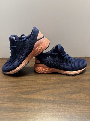 ASICS Women s Dynaflyte 2 Running Shoes Blue Pink Size 7.5 Lightweight