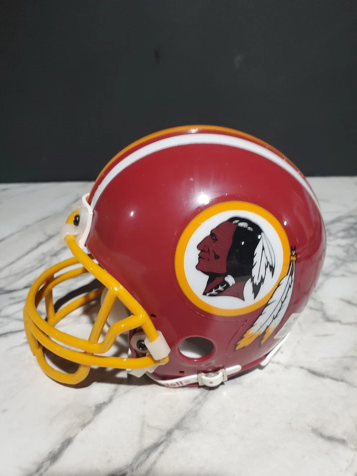 Mini capacete autografado KEN HOUSTON "HOF 86" Washington Redskins Kenny Insc certificado de autenticidade - Imagem 3 de 4