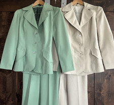 Vtg Panhandle Slim Women 2pc Pant Suits Western 60's/70's See Desc for Size Info