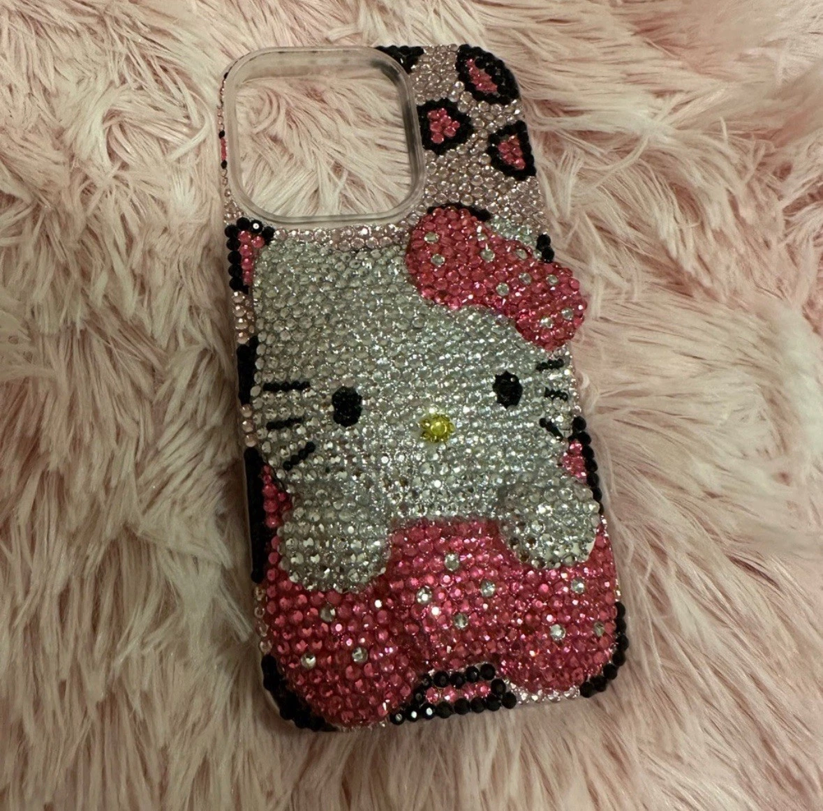 black apple phone case Metal Black - iPhone Case