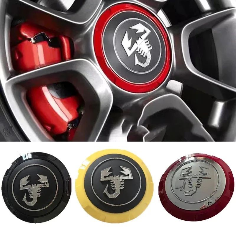 Tappo coprimozzo Fiat 500 Abarth 133 mm