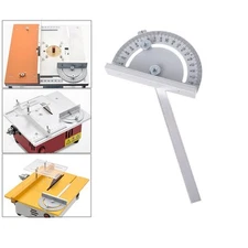 Table-Saw/T-slot Miter Gauge DIY Angle Ruler Handmade Track Measuring Tool