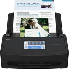 Fujitsu Ricoh ScanSnap iX1600 ADF B&W, Color 600dpi 40ppm/80ipm Wireless Scanner
