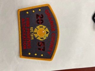 Orange County Fire Fighters Association – California – 20/57 Patch