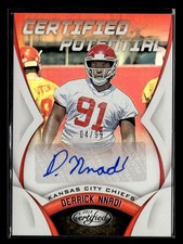 2018 Panini Certified Derrick Nnadi Potential Auto Autograph /99 Chiefs UX8797