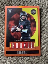 2023 Panini Legacy - Rookies Tanner McKee #156 Premium Edition Orange /149 (RC)