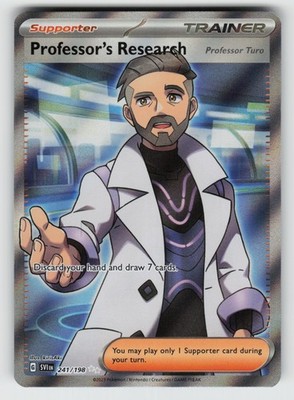 UR - 02 Holo Professor's Research 241/198 Ultra Rare SV01: Scarlet & Violet Base