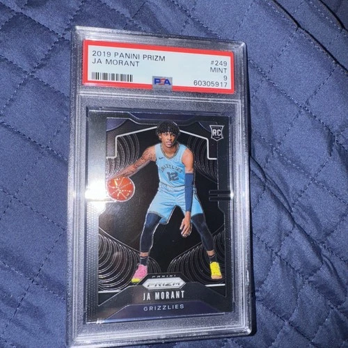 Ja Morant 2019 prizm rookie #249 psa mint 9