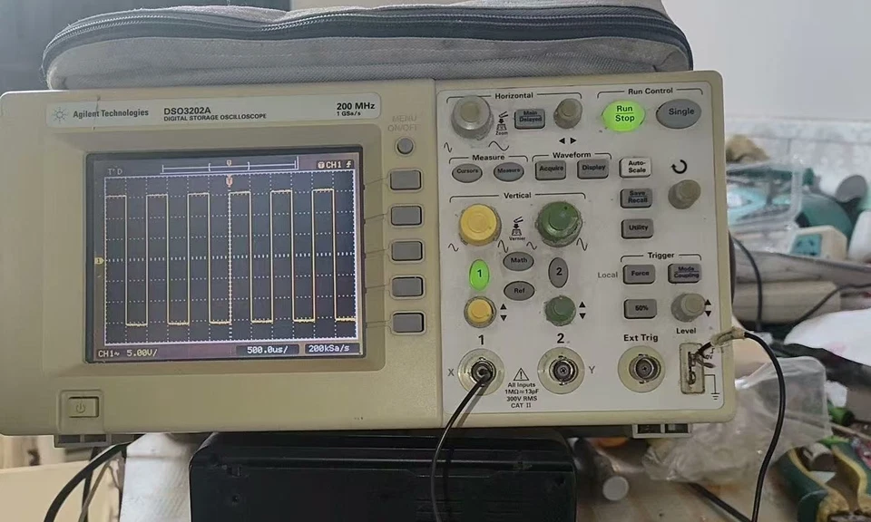 AGILENT (HP) DSO3202A 200 MHz 2 CHANNEL DIGITAL OSCILLOSCOPE Free shipping - Image 2 of 4
