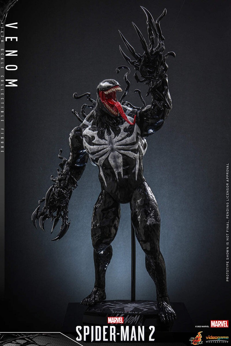 Spider-Man VENOM コールドキャスト製 フィギュア 置物 Spider-Man Maximum Venom Titan Hero Spider-Man Vs. Venom with Mask