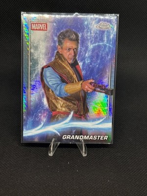 2025 Topps Chrome Marvel Studios #75 Grandmaster Prism Refractor