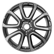 19x10.5 Machined Medium Charcoal Metallic Wheel fits 2017-2018 Maserati Levante