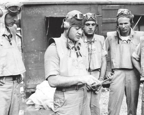 GREGORY "PAPPY" BOYINGTON WW2 CORSAIR F4U COMBAT PILOT 8X10 PHOTO