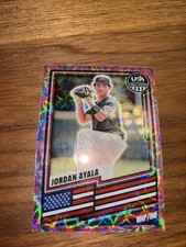 2026 Panini Stars & Stripes Prizm Jordan Ayala CHERRY BLOSSOM SP #/20