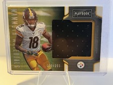 2019 Panini Playbook Mammoth Material Diontae Johnson Steelers Rookie #MM-23 /2…
