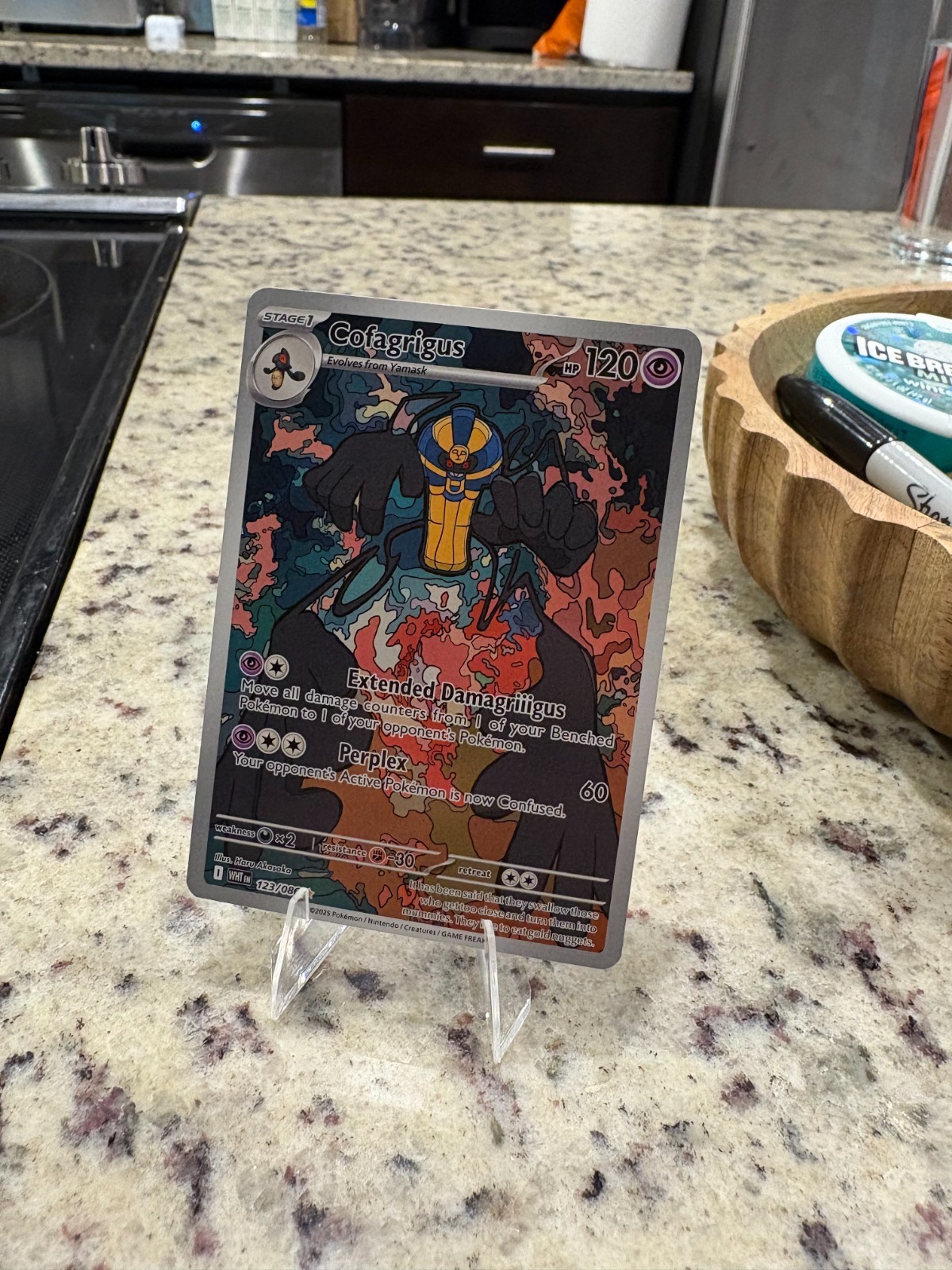 POKEMON TCG - Cofagrigus 123/086 Sv: White Flare Holo - LP