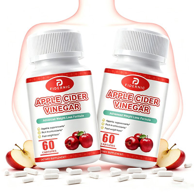 Apple Cider Vinegar Capsules Suppress Appetite Weight Management Digestive Healt