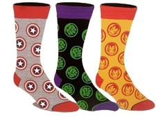 Marvel Avengers Men's Socks 3 Pack
