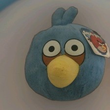 VNTG 2010 Angry Birds Blue Bird 8" Plush Commonwealth NWT Tag No Sound D11