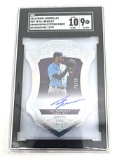 2023 Panini Chronicles Taj Bradley Crown Royale SGC 9 w/10 Auto Autograph /99