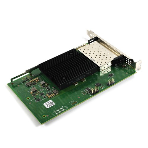 Dell VK88G Intel E810-XXVDA4 Quad-Port 25GB SFP28 PCIe 4.0 NIC Full Height Brckt - Afbeelding 2 van 3