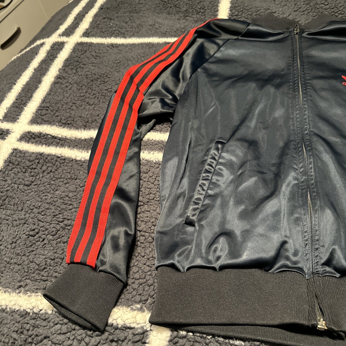 Rare 20x25” Vintage Adidas ATP Tracksuit Medium Lined Jacket Rare 20x25” Vintage Adidas ATP Tracksuit Medium Lined Jacket