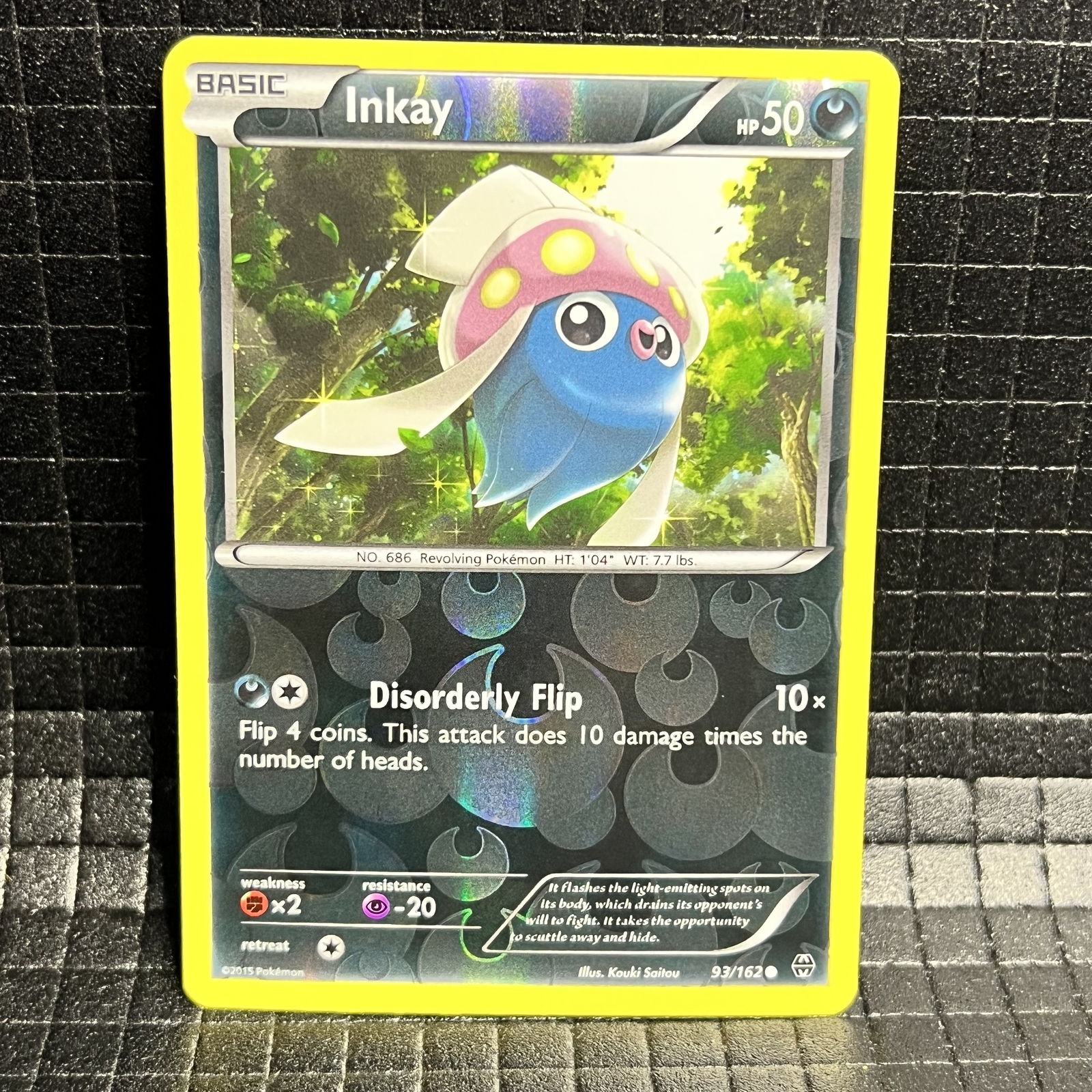 Inkay 93/162 XY BREAKthrough Pokemon Reverse Holo Common Card eBay