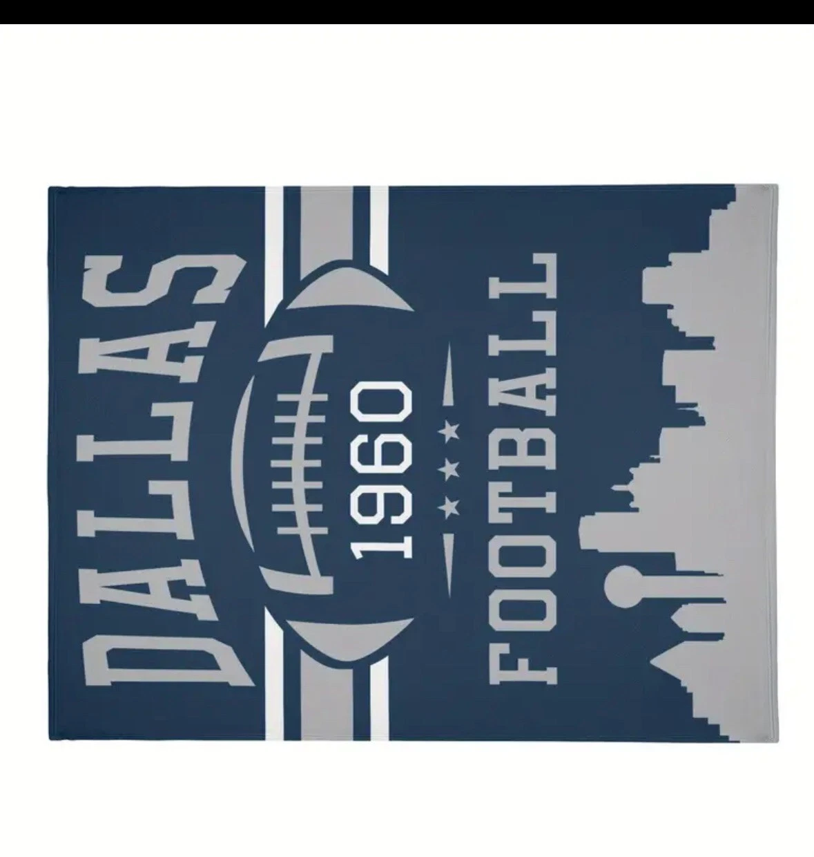 Dallas Cowboys football Throw Blanket
