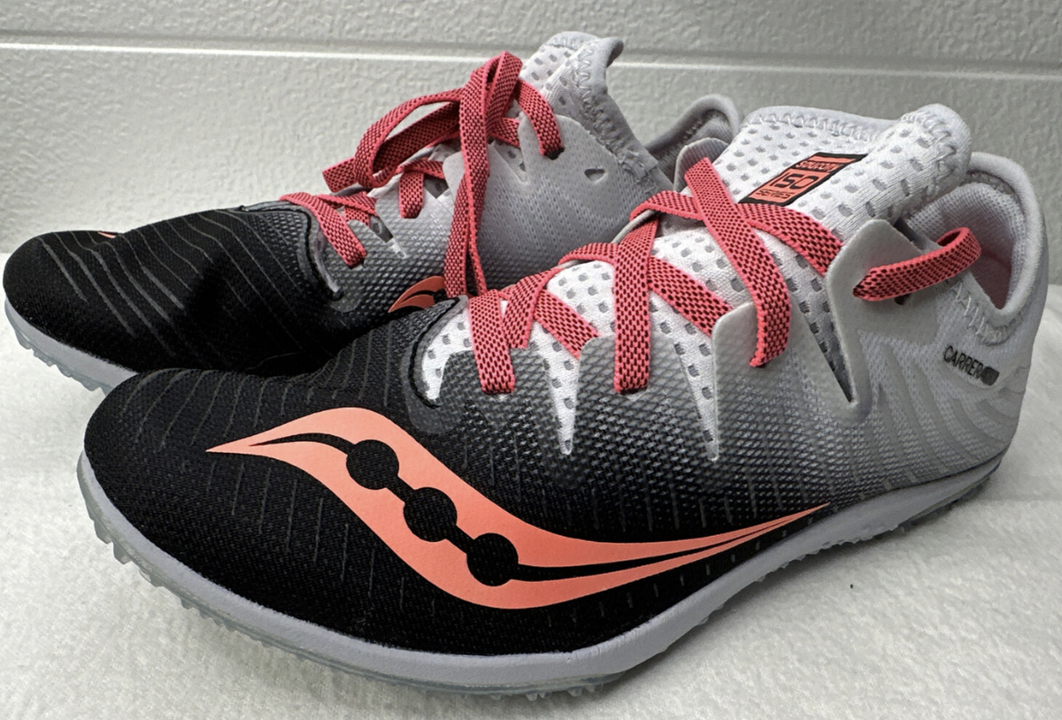 Saucony Carrera XC4 Flats S19067-1 Women's Gray, Black Red