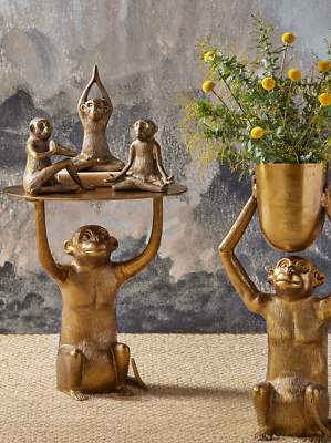 Baccarat　Monkey　gold ZOO MONKEY - Baccarat