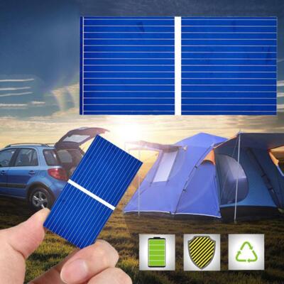 100Pcs Solar Panel Solarzelle Diy Batterie Ladegerät New L9