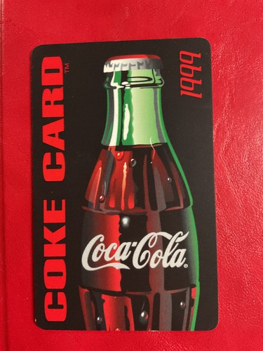 RARE 1999 Coca Cola The Coke Card 