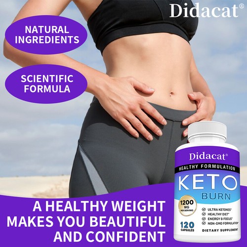 SALE Keto Diet Pills Best Ketosis Weight Loss Supplements To Burn Fat - Picture 6 of 14