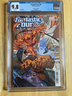 FANTASTIC FOUR #45 CGC 9.8! FRANCESCO MANNA COVER!