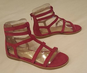 hot pink gladiator sandals
