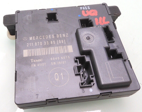 MERCEDES W211 E Limo / TÜRSTEUERGERÄT STEUERGERÄT hinten links 2118703385 (UQ30)